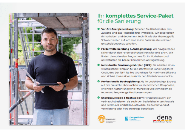 Hero-Banner-Referenz- Gromoll Energieberatung Leistungen