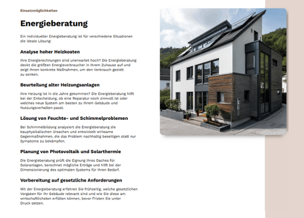 Hero Banner Referenz - Richter Leistung Energieberatung